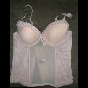 NWOT pink corset